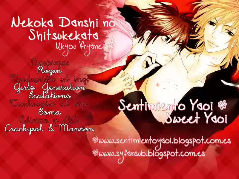 Nekoka Danshi No Shitsukekata (2009) - Capítulo 6 - Página 34 - LectorTMOo