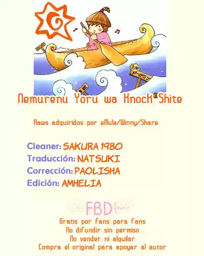Nemurenu Yoru wa Knock Shite (2003) - Capítulo 1 - Página 2 - LectorTMOo