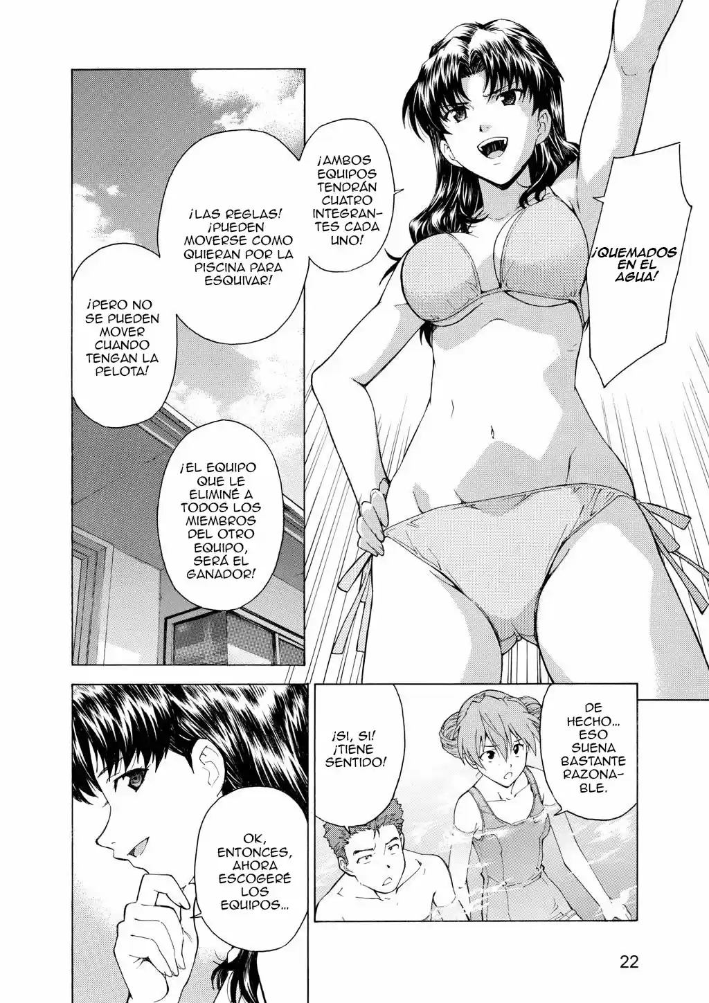 Neon Genesis Evangelion: Ikari Shinji Ikusei Keikaku (2003) - Capítulo 49 - Página 22 - LectorTMOo