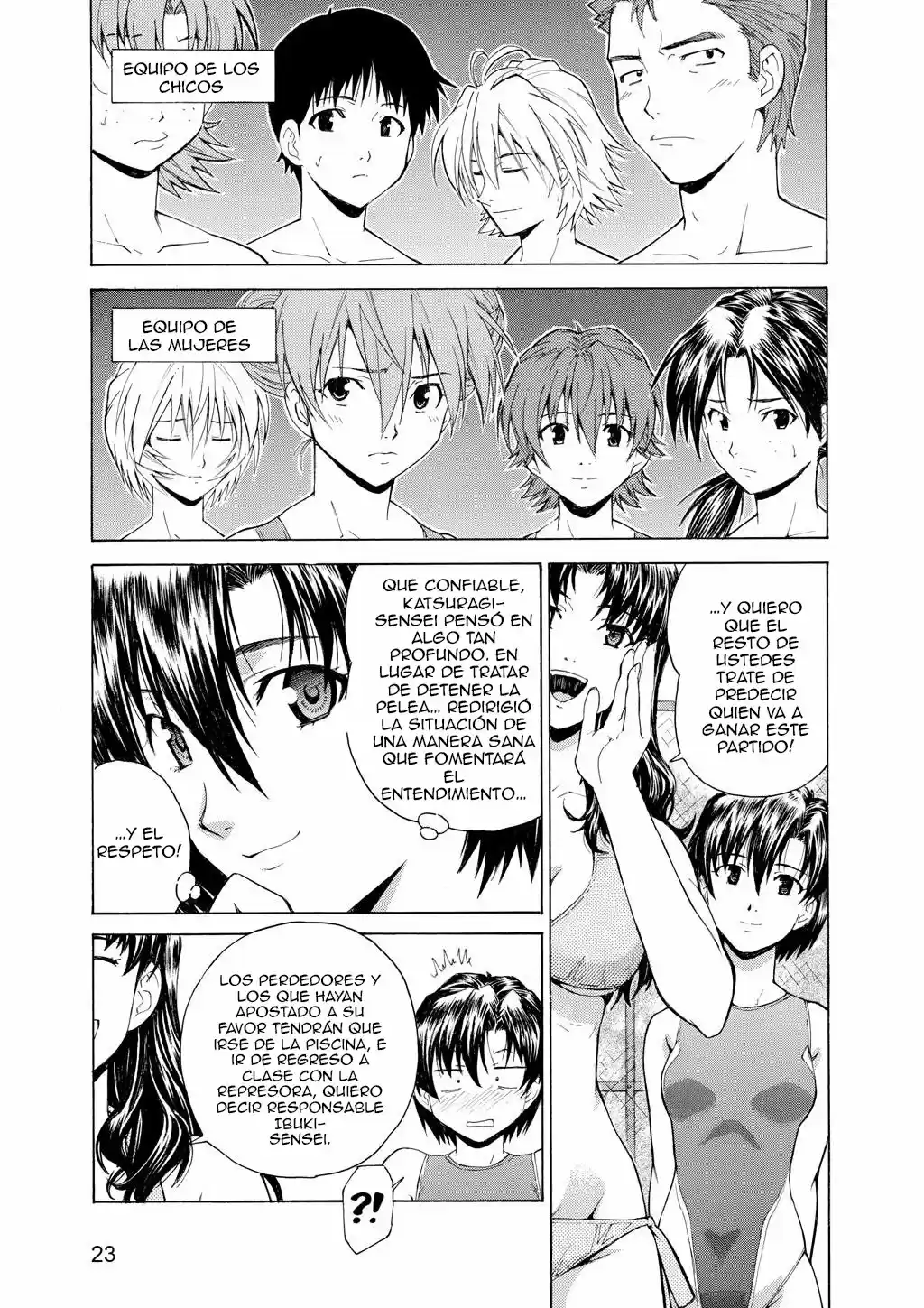 Neon Genesis Evangelion: Ikari Shinji Ikusei Keikaku (2003) - Capítulo 49 - Página 23 - LectorTMOo