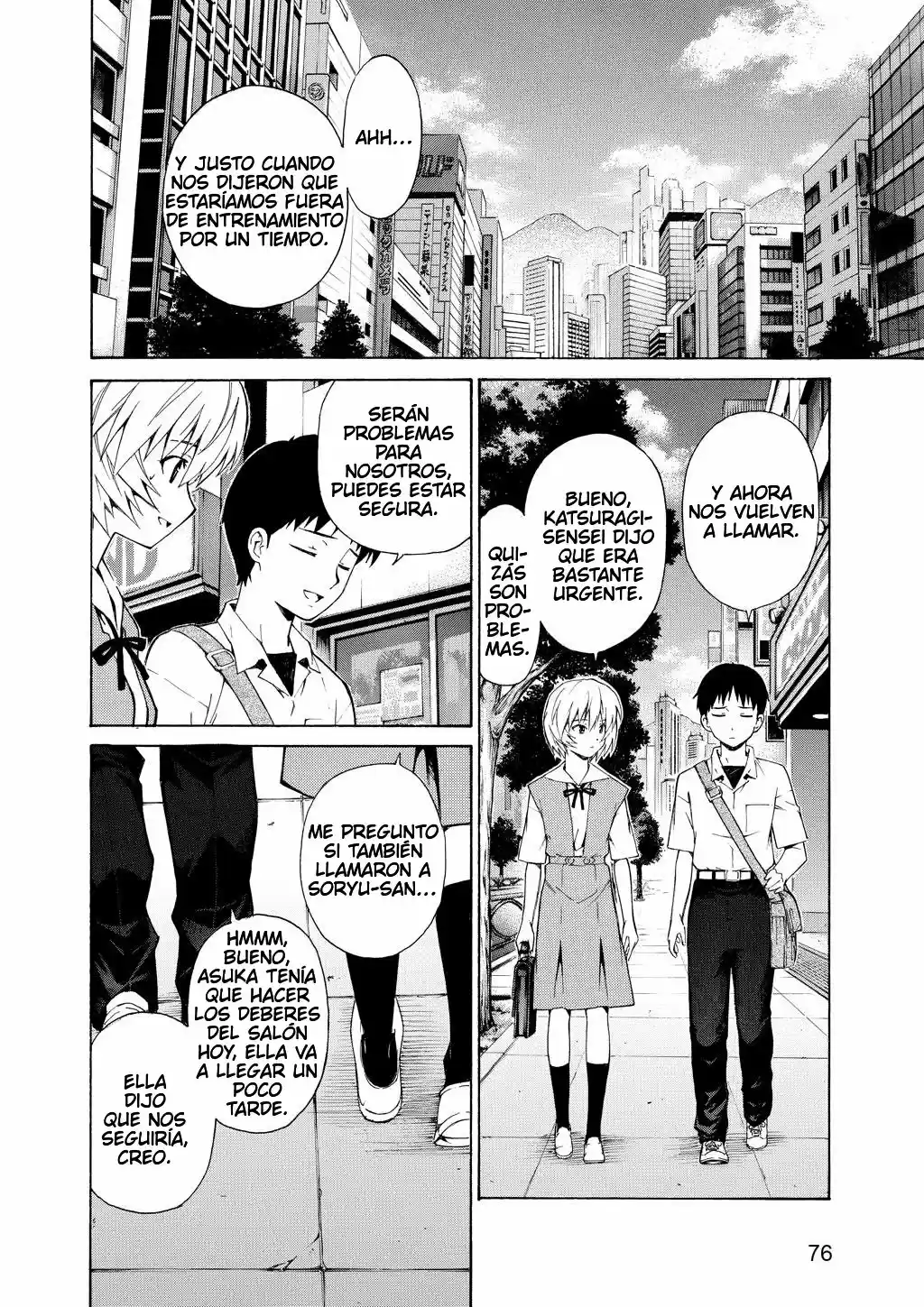 Neon Genesis Evangelion: Ikari Shinji Ikusei Keikaku (2003) - Capítulo 52 - Página 4 - LectorTMOo