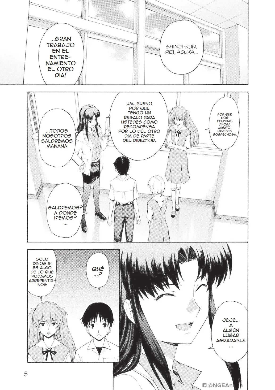 Neon Genesis Evangelion: Ikari Shinji Ikusei Keikaku (2003) - Capítulo 67 - Página 5 - LectorTMOo