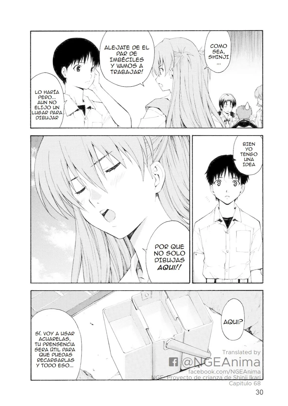 Neon Genesis Evangelion: Ikari Shinji Ikusei Keikaku (2003) - Capítulo 68 - Página 10 - LectorTMOo