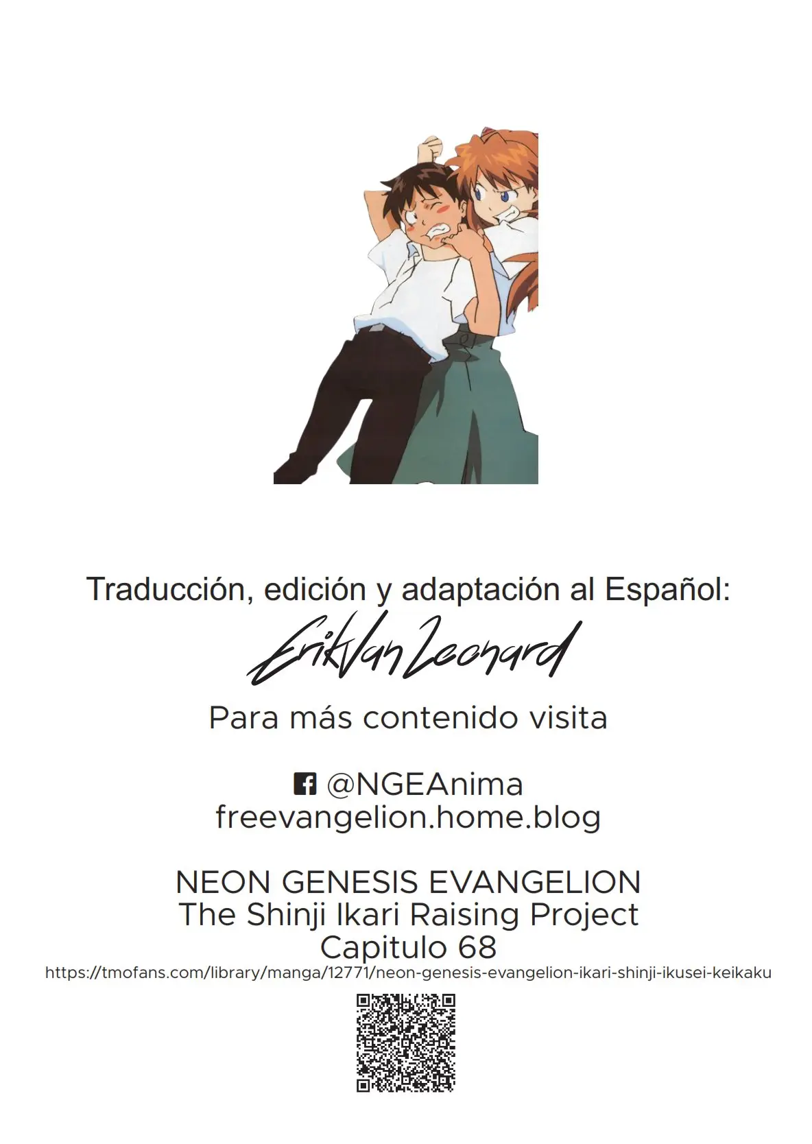 Neon Genesis Evangelion: Ikari Shinji Ikusei Keikaku (2003) - Capítulo 68 - Página 18 - LectorTMOo