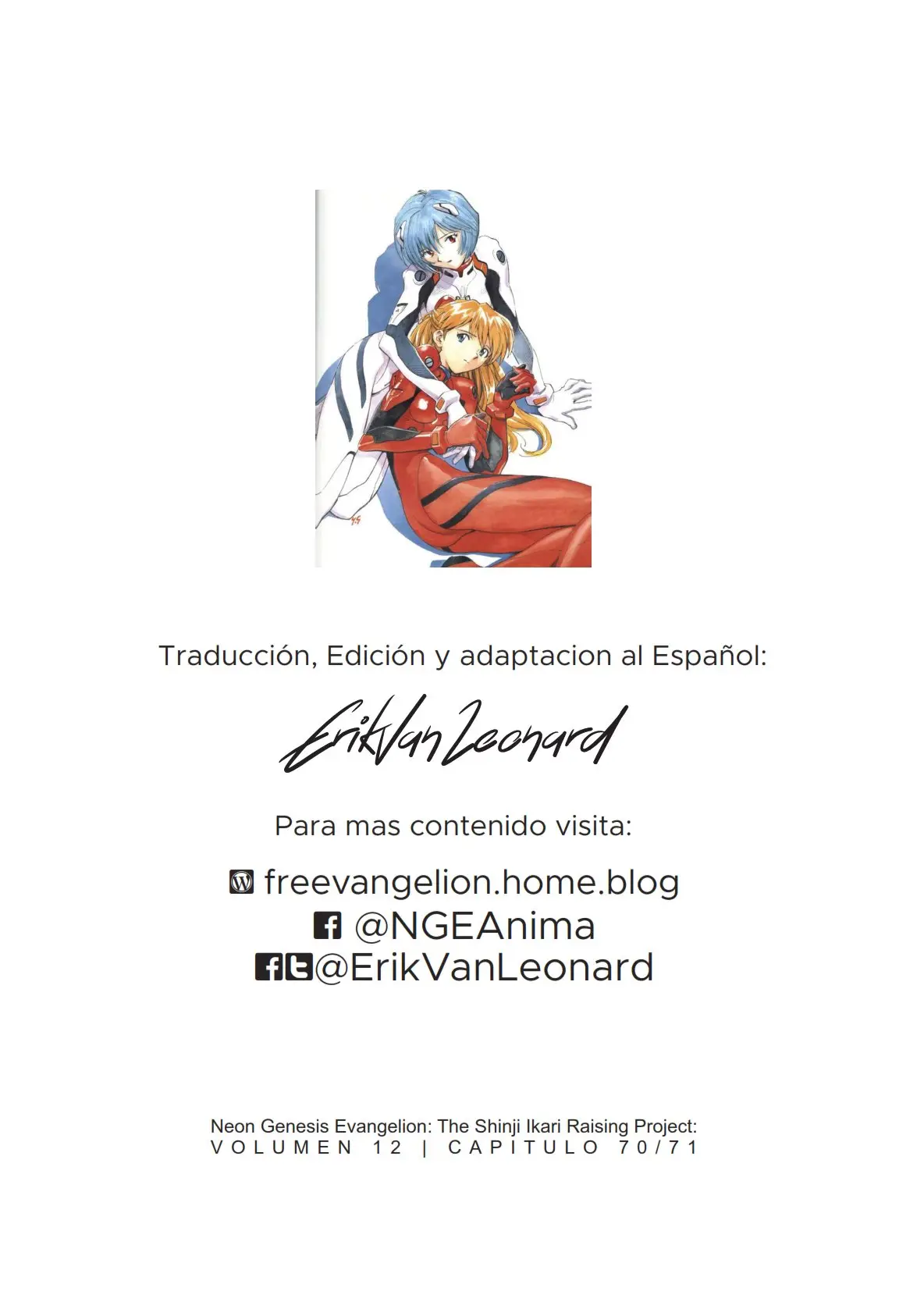 Neon Genesis Evangelion: Ikari Shinji Ikusei Keikaku (2003) - Capítulo 71 - Página 15 - LectorTMOo