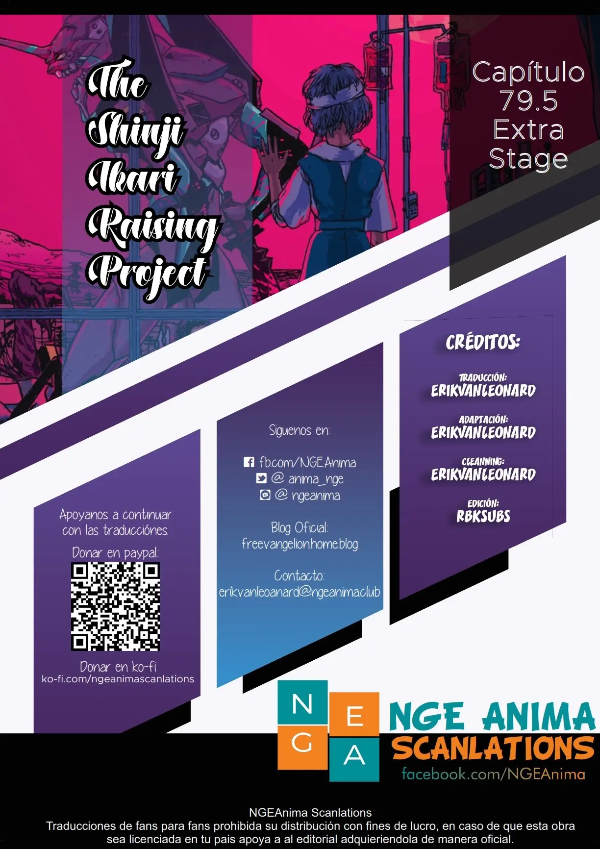 Neon Genesis Evangelion: Ikari Shinji Ikusei Keikaku (2003) - Capítulo 79.5 - Página 21 - LectorTMOo