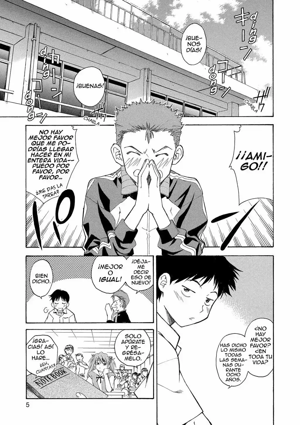Neon Genesis Evangelion: Ikari Shinji Ikusei Keikaku (2003) - Capítulo 8 - Página 8 - LectorTMOo