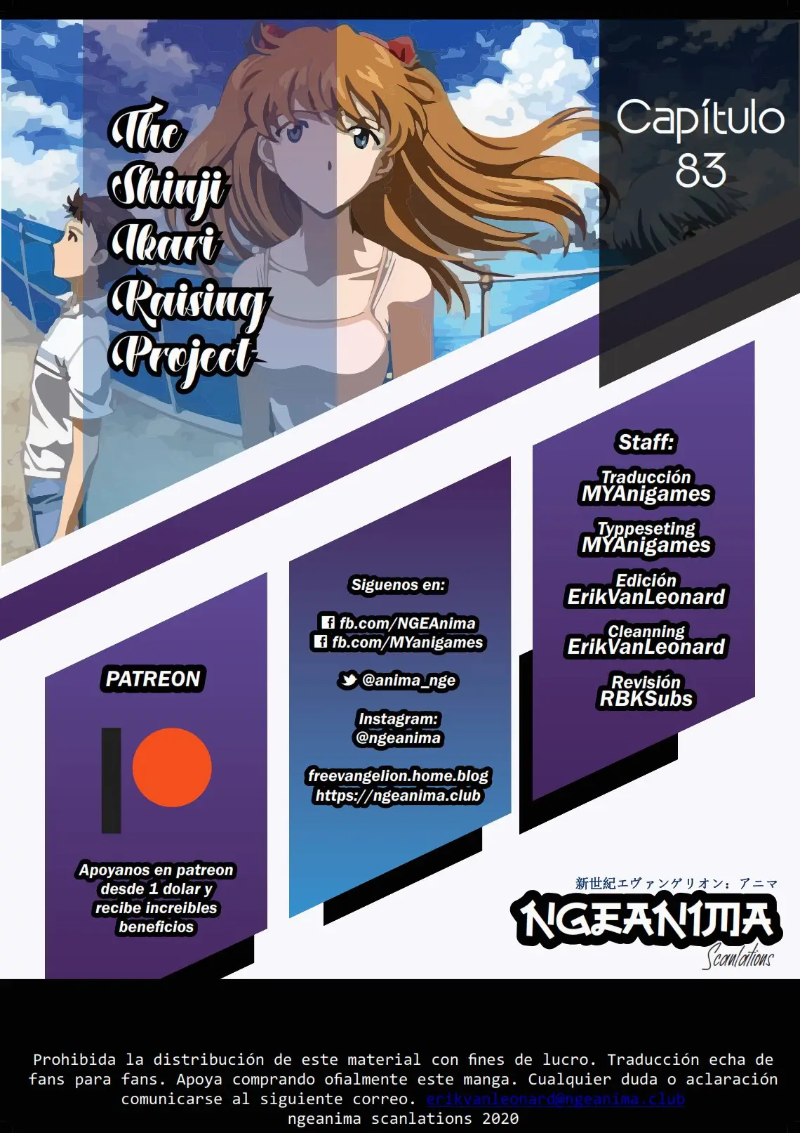 Neon Genesis Evangelion: Ikari Shinji Ikusei Keikaku (2003) - Capítulo 83 - Página 29 - LectorTMOo