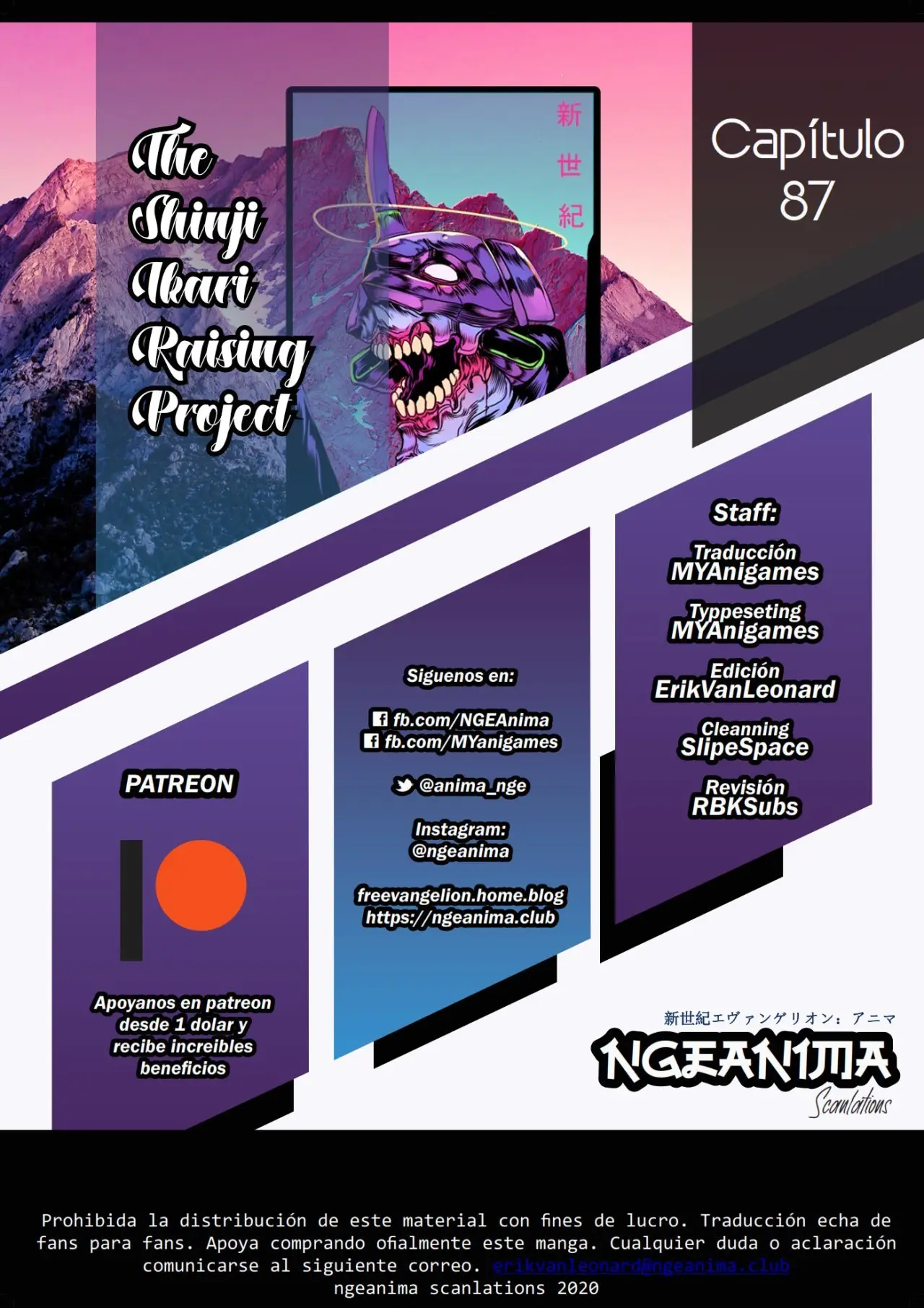 Neon Genesis Evangelion: Ikari Shinji Ikusei Keikaku (2003) - Capítulo 87 - Página 28 - LectorTMOo