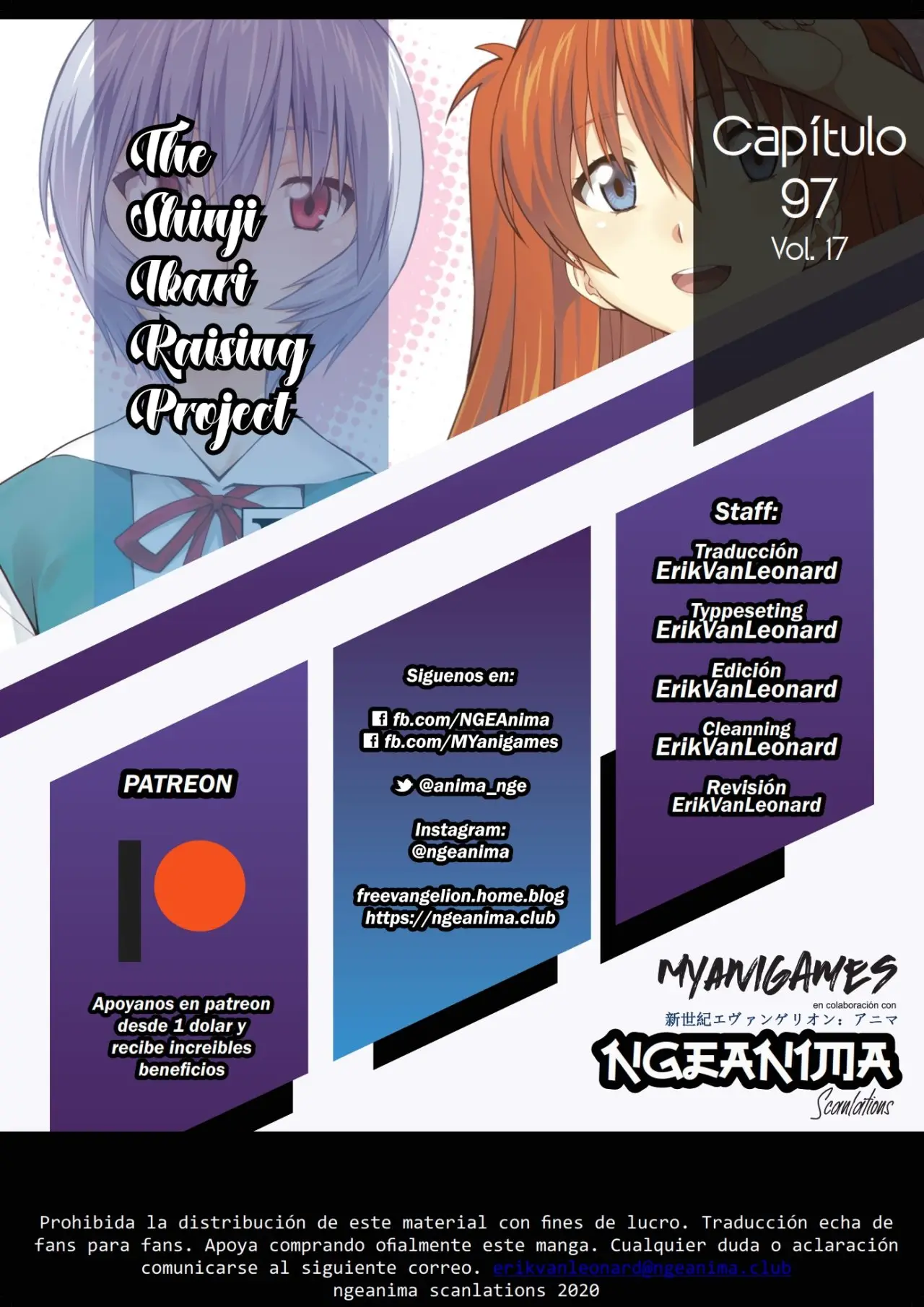 Neon Genesis Evangelion: Ikari Shinji Ikusei Keikaku (2003) - Capítulo 97 - Página 11 - LectorTMOo