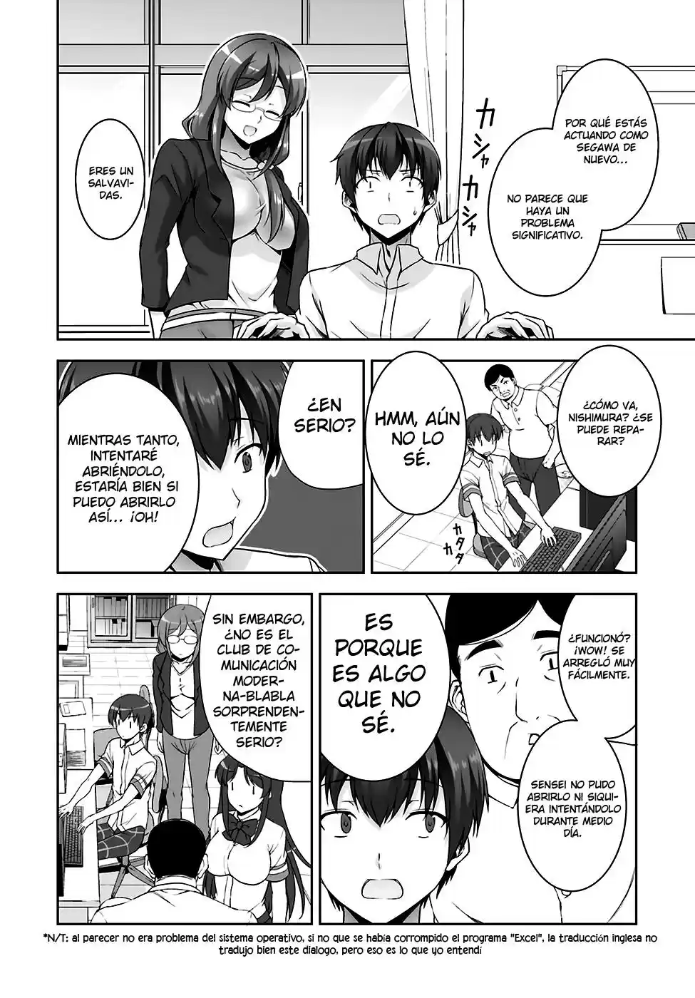 Netoge no Yome wa Onna no Ko ja nai to Omotta? (2014) - Capítulo 13 - Página 23 - LectorTMOo
