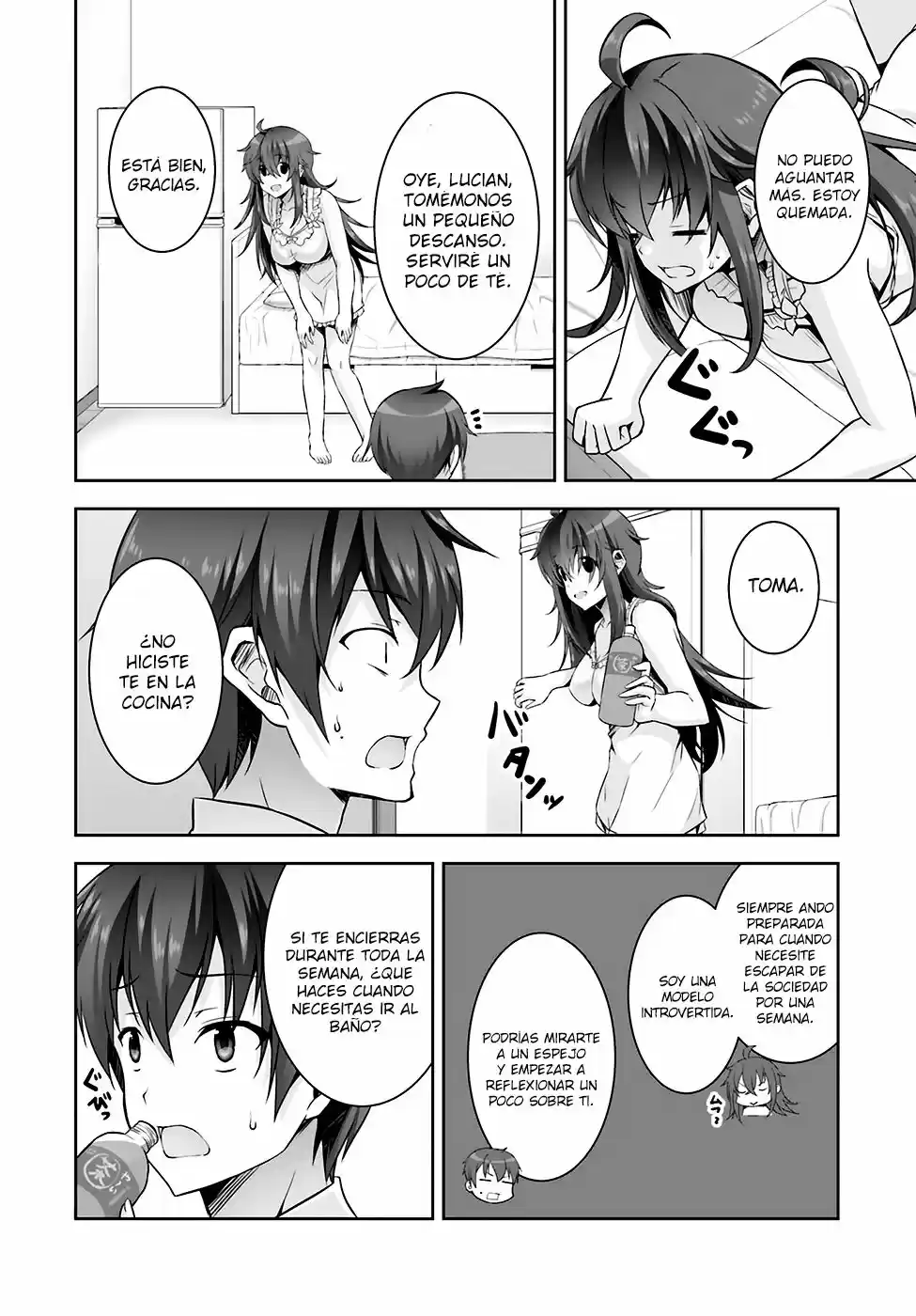 Netoge no Yome wa Onna no Ko ja nai to Omotta? (2014) - Capítulo 16 - Página 18 - LectorTMOo