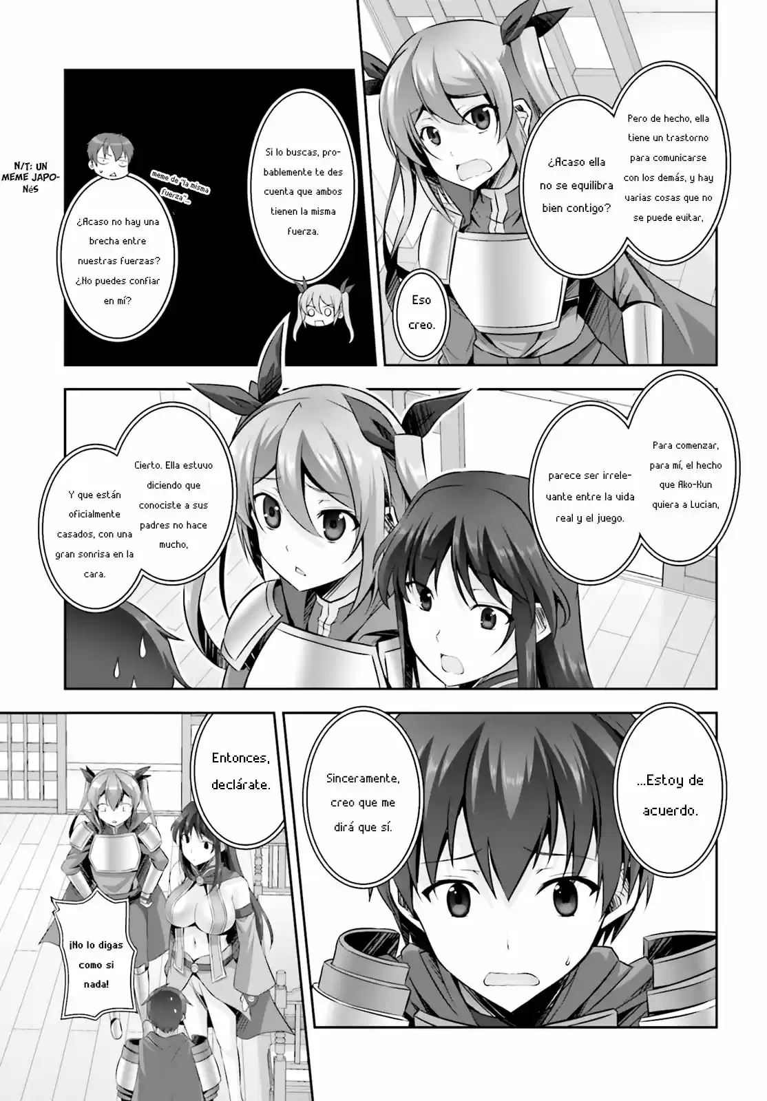 Netoge no Yome wa Onna no Ko ja nai to Omotta? (2014) - Capítulo 18 - Página 8 - LectorTMOo