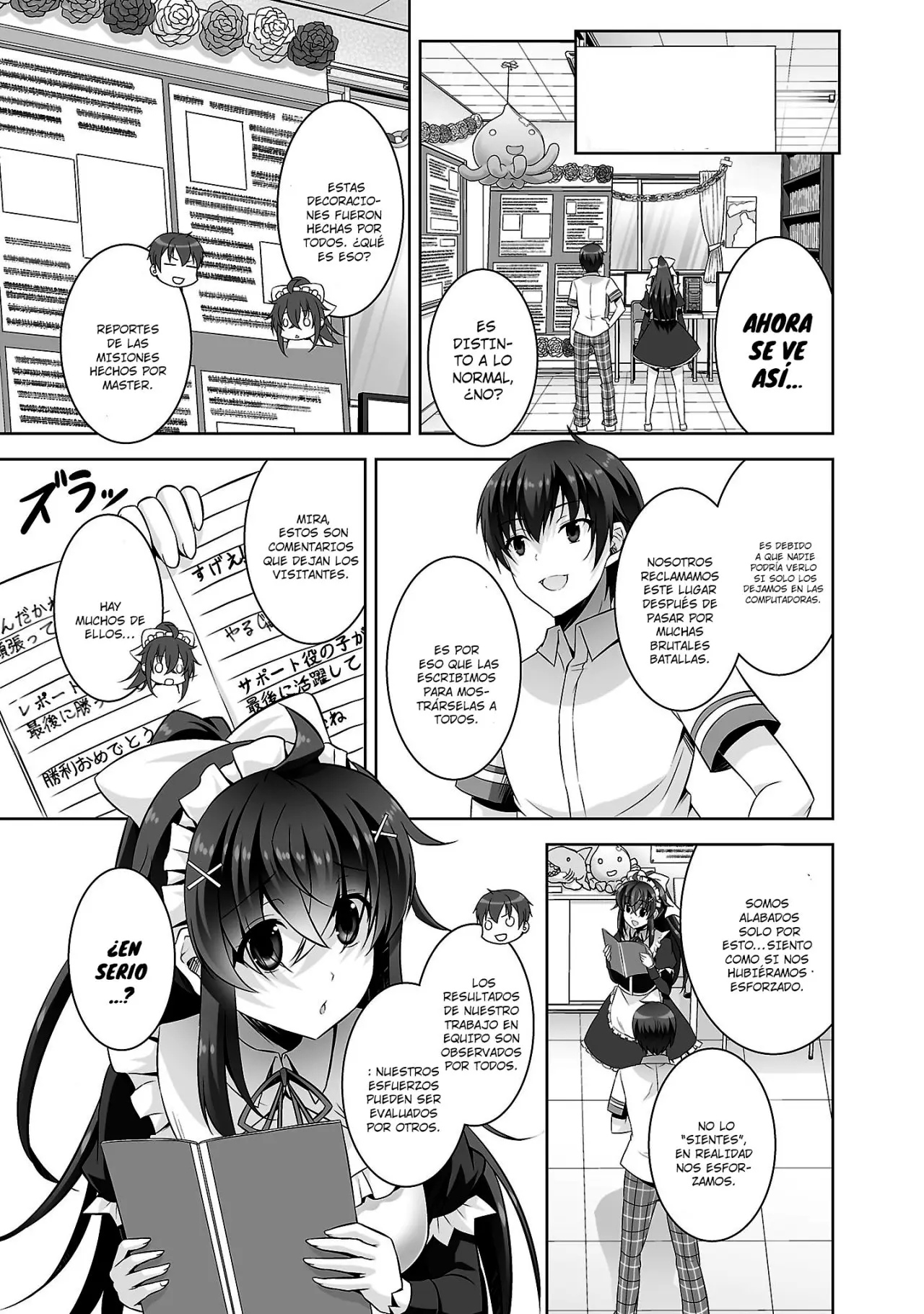 Netoge no Yome wa Onna no Ko ja nai to Omotta? (2014) - Capítulo 26 - Página 9 - LectorTMOo
