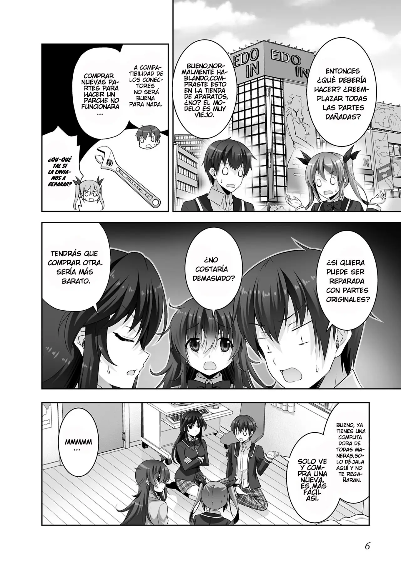 Netoge no Yome wa Onna no Ko ja nai to Omotta? (2014) - Capítulo 29 - Página 5 - LectorTMOo
