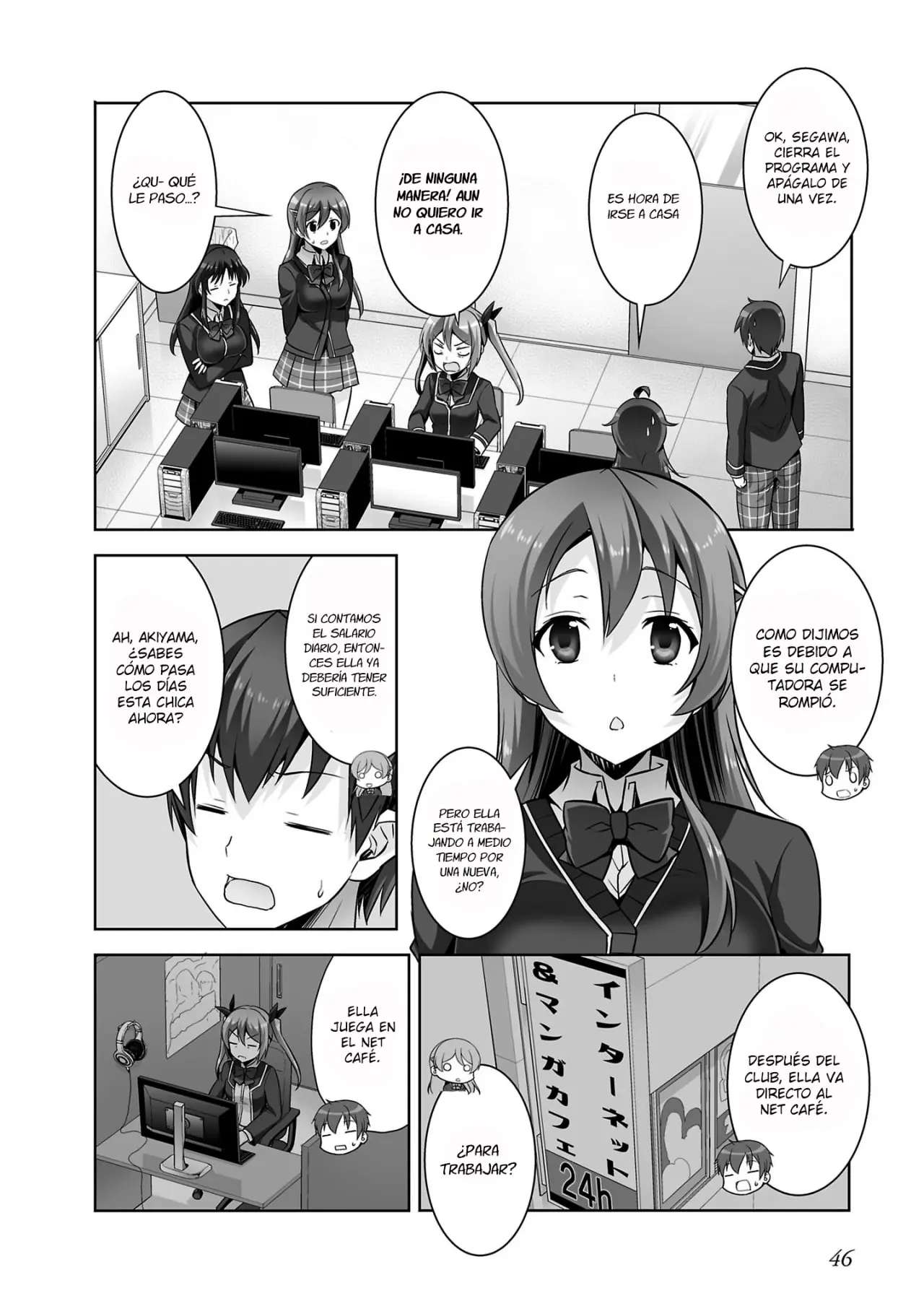 Netoge no Yome wa Onna no Ko ja nai to Omotta? (2014) - Capítulo 30 - Página 17 - LectorTMOo