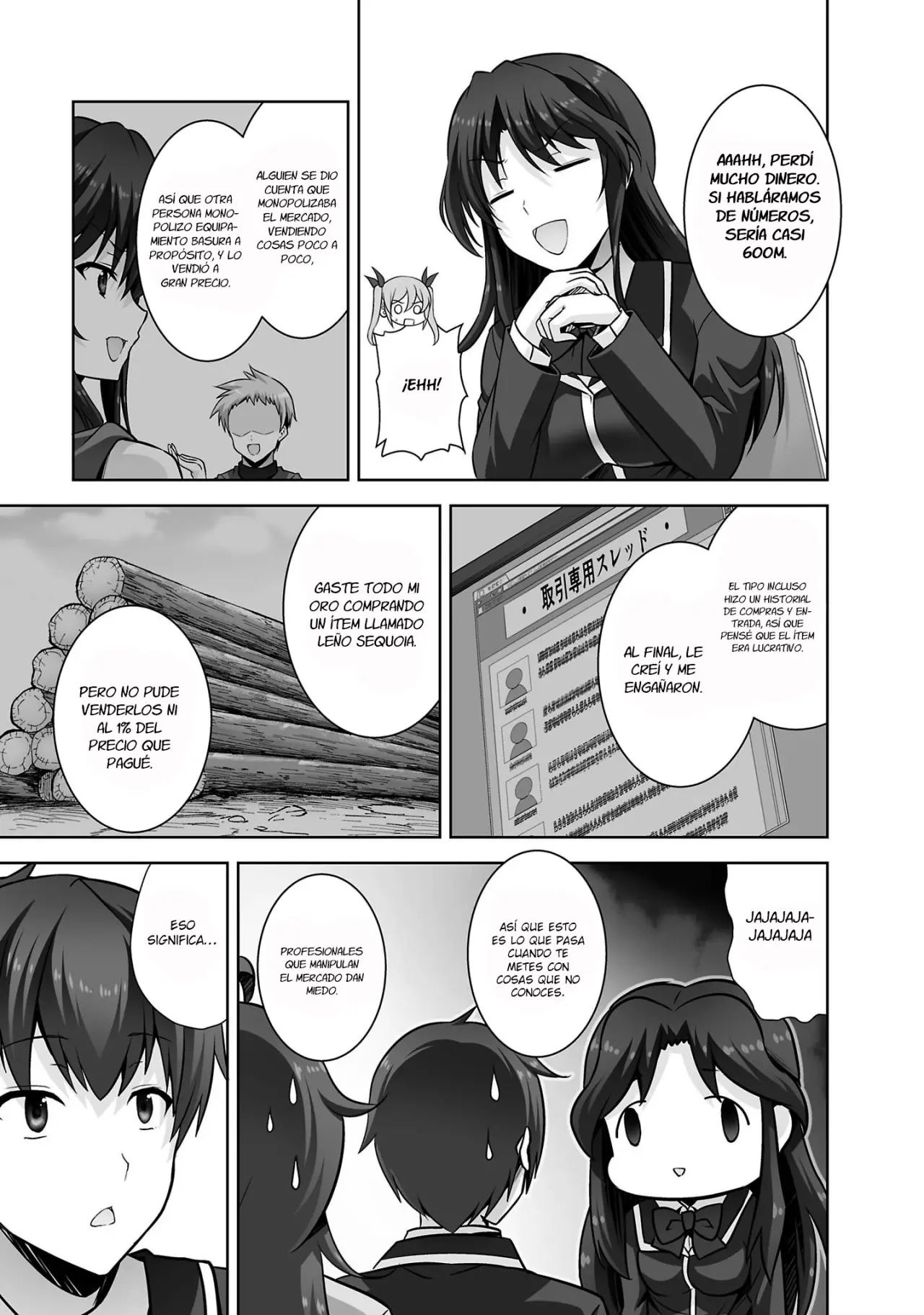 Netoge no Yome wa Onna no Ko ja nai to Omotta? (2014) - Capítulo 30 - Página 22 - LectorTMOo