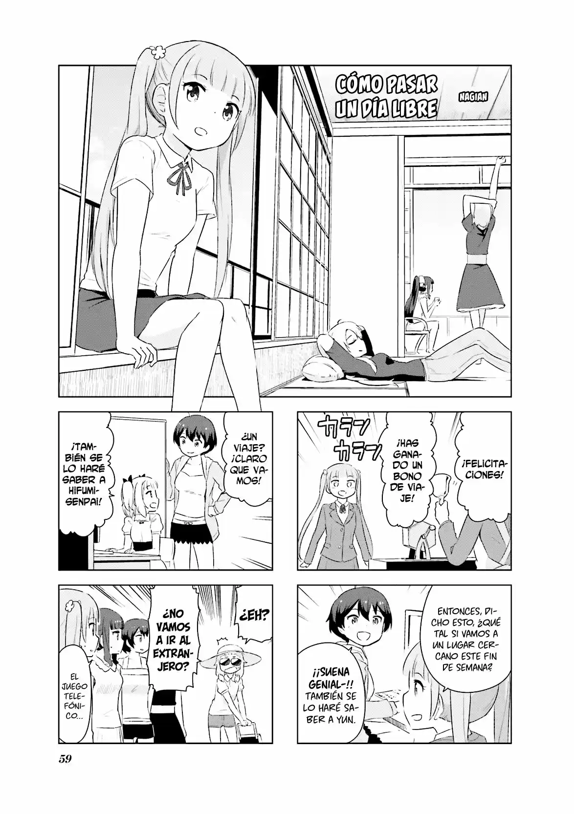 NEW GAME! Anthology Comic - Capítulo 7 - Página 4 - LectorTMOo