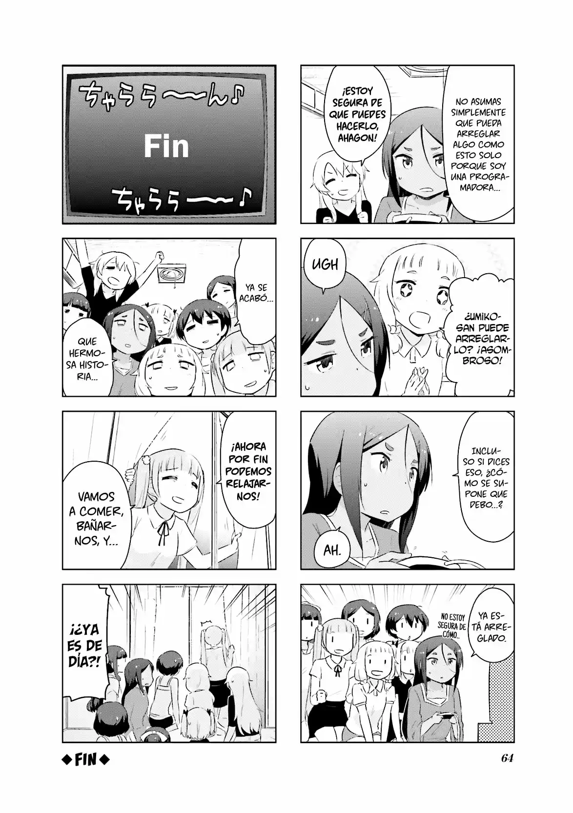 NEW GAME! Anthology Comic - Capítulo 7 - Página 9 - LectorTMOo