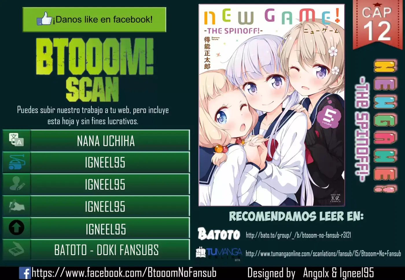 New Game! -The Spinoff!- (2016) - Capítulo 12 - Página 1 - LectorTMOo
