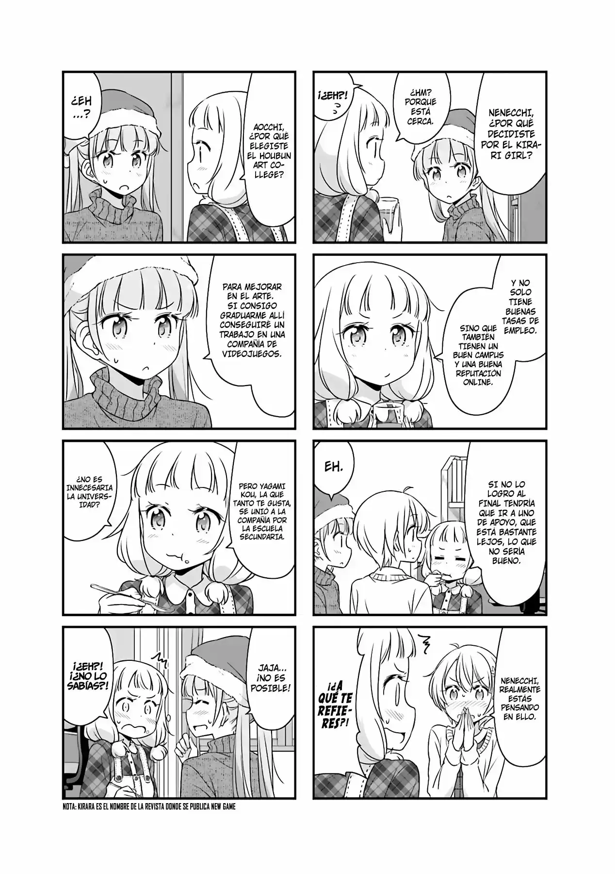 New Game! -The Spinoff!- (2016) - Capítulo 9 - Página 4 - LectorTMOo