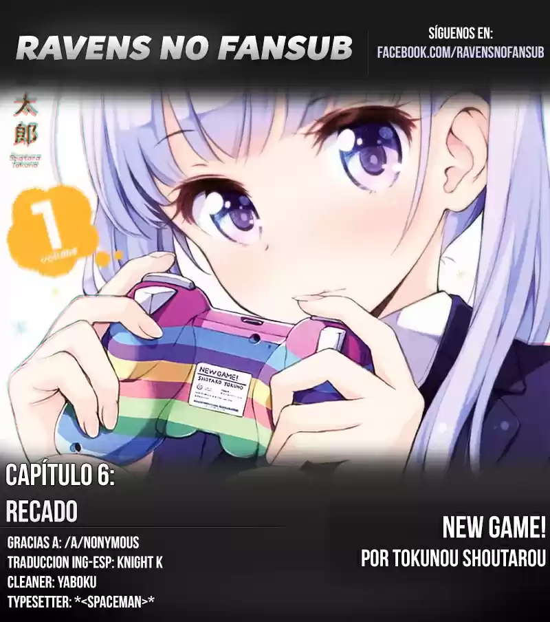 New Game + (2018) - Capítulo 6 - Página 1 - LectorTMOo