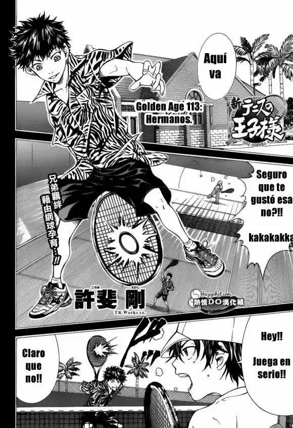 New Prince of Tennis (2009) - Capítulo 113 - Página 1 - LectorTMOo