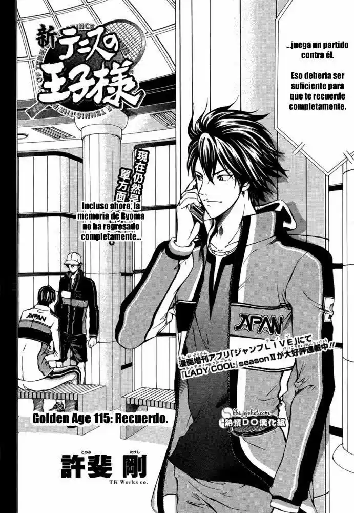 New Prince of Tennis (2009) - Capítulo 115 - Página 2 - LectorTMOo
