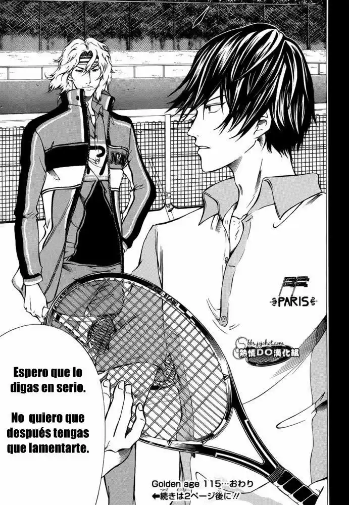 New Prince of Tennis (2009) - Capítulo 115 - Página 11 - LectorTMOo