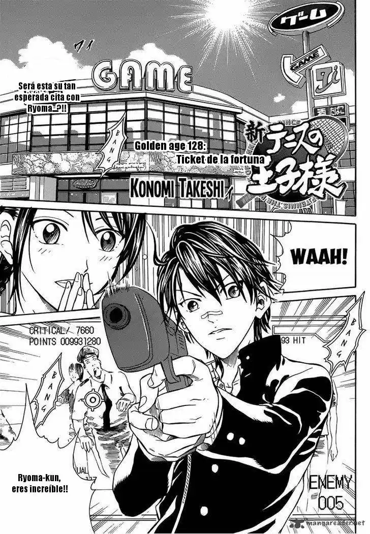New Prince of Tennis (2009) - Capítulo 128 - Página 1 - LectorTMOo