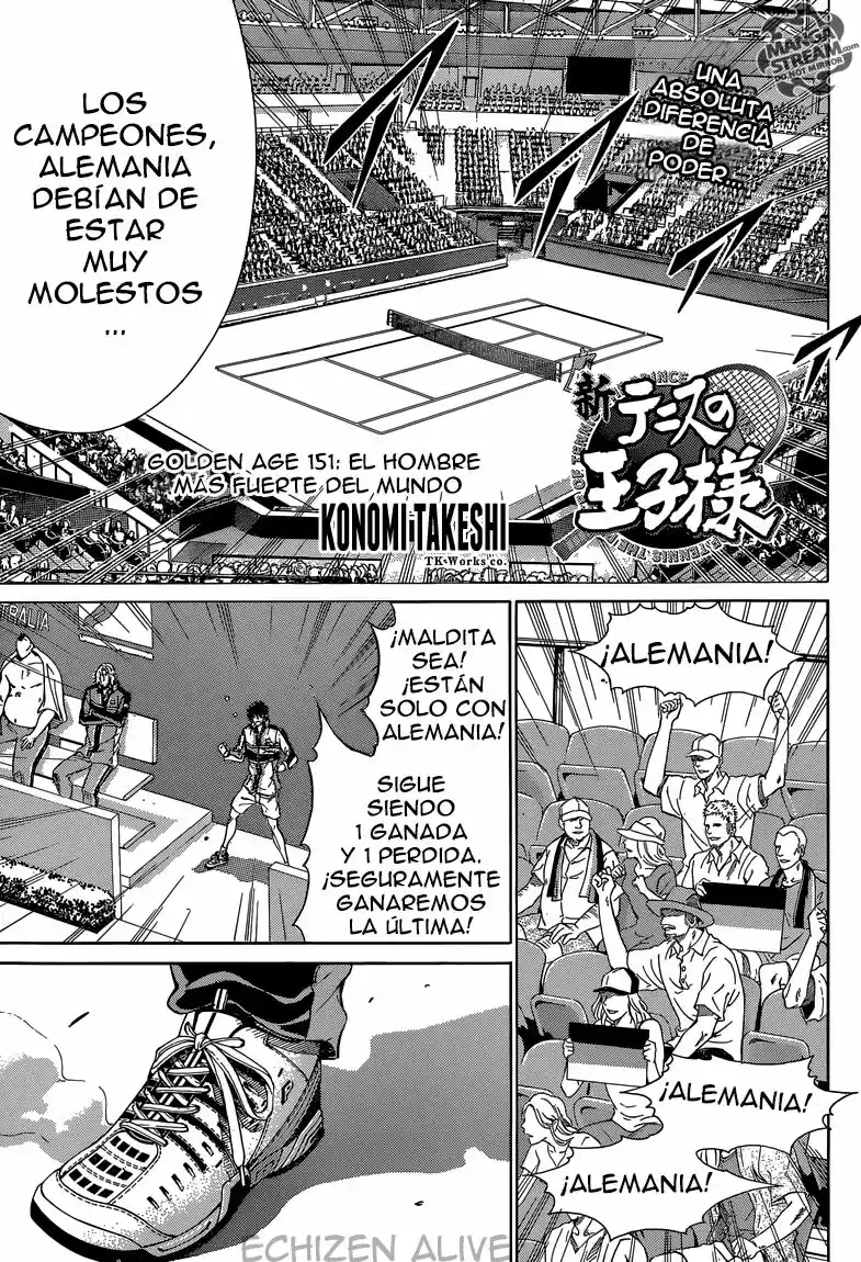 New Prince of Tennis (2009) - Capítulo 151 - Página 1 - LectorTMOo