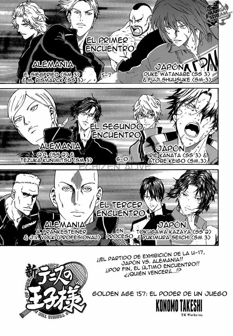 New Prince of Tennis (2009) - Capítulo 157 - Página 1 - LectorTMOo