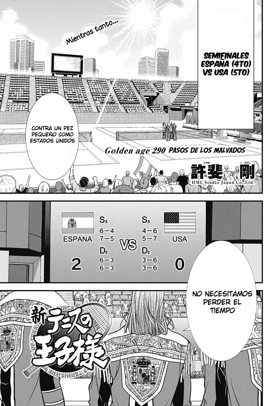 New Prince of Tennis (2009) - Capítulo 290 - Página 1 - LectorTMOo