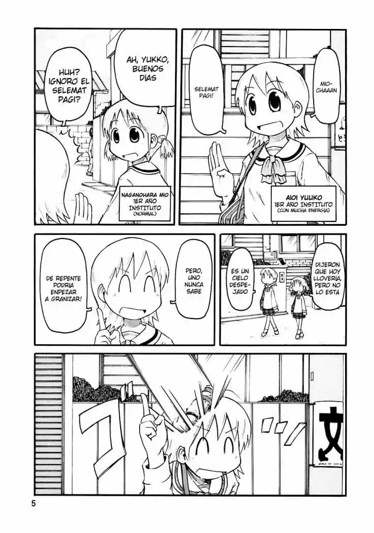 Nichijou (2006) - Capítulo 1 - Página 6 - LectorTMOo