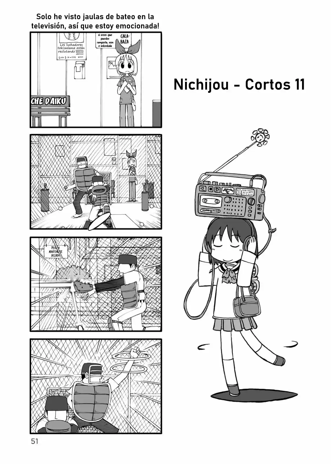 Nichijou (2006) - Capítulo 111.1 - Página 1 - LectorTMOo