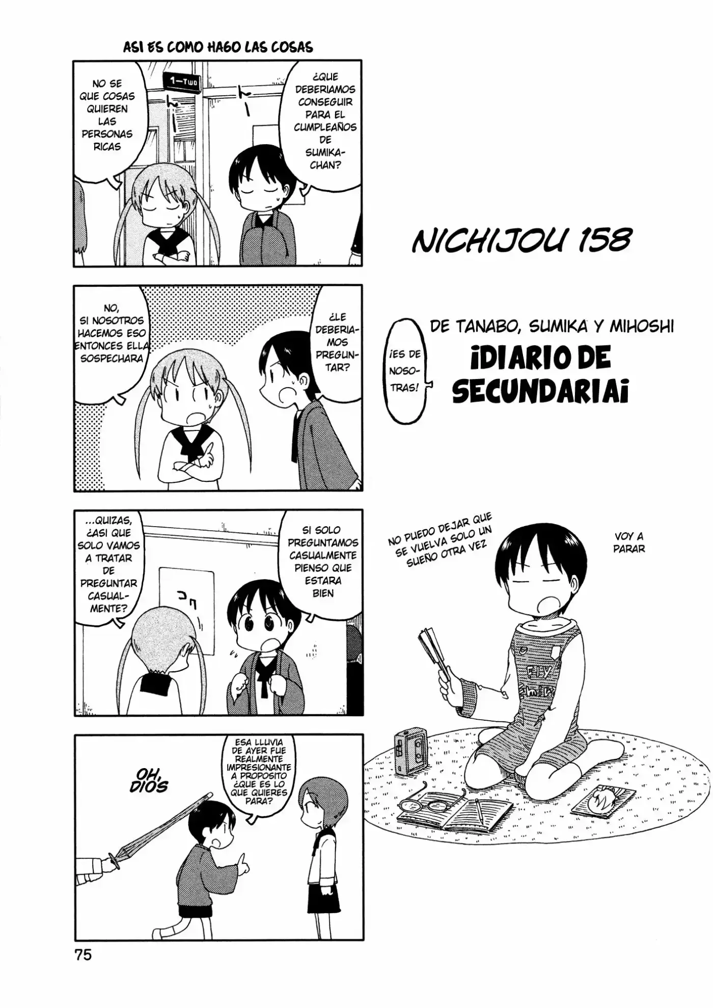 Nichijou (2006) - Capítulo 158 - Página 2 - LectorTMOo