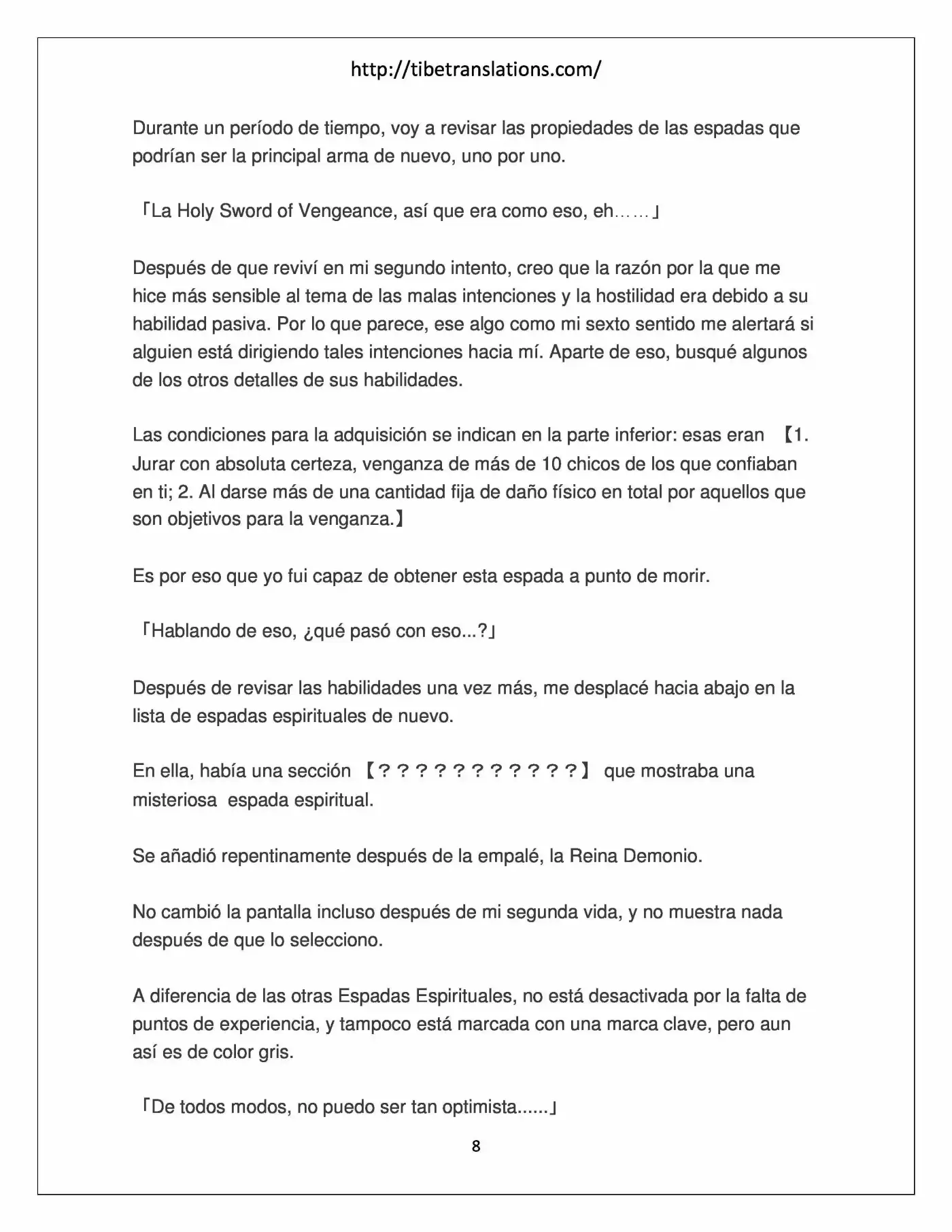 Nidome no Yuusha (Novela) (2015) - Capítulo 10 - Página 8 - LectorTMOo
