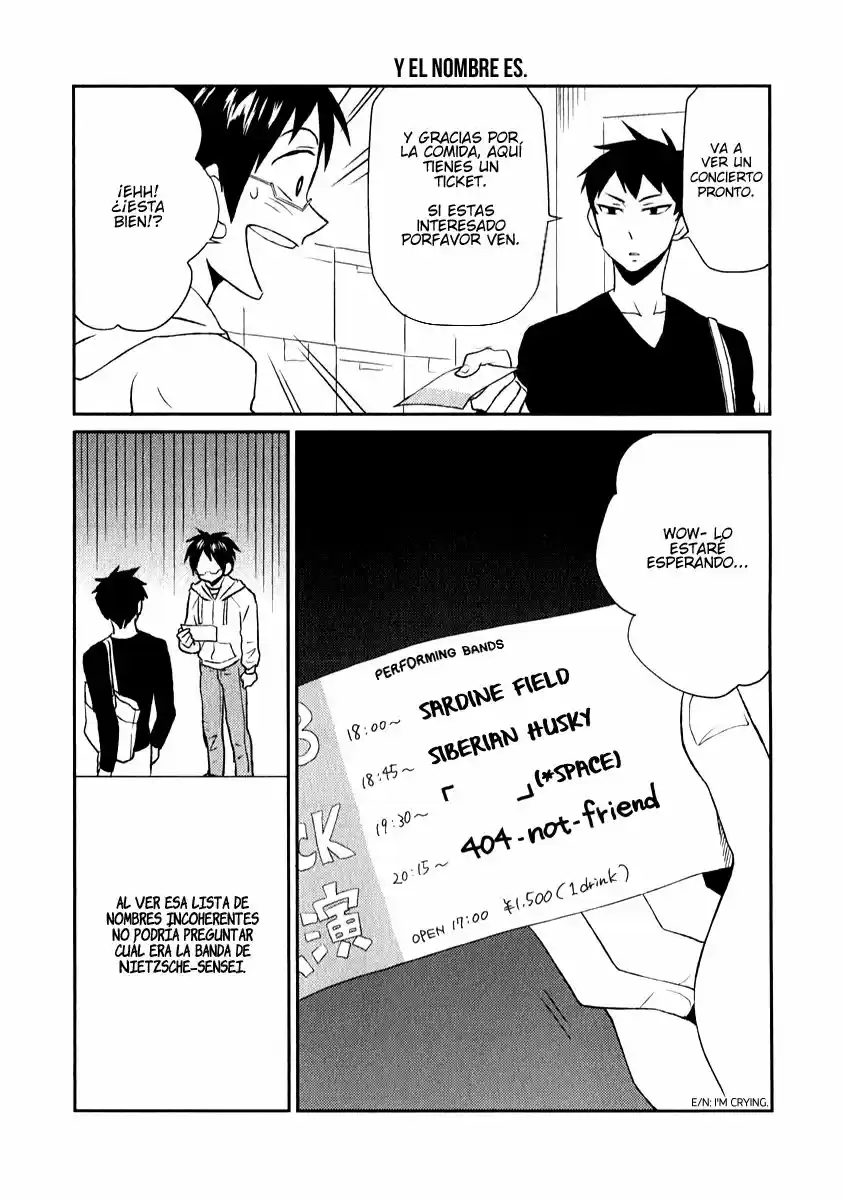 Nietzsche-sensei - Konbini ni- Satori Sedai no Shinjin ga Maiorita (2013) - Capítulo 4 - Página 11 - LectorTMOo