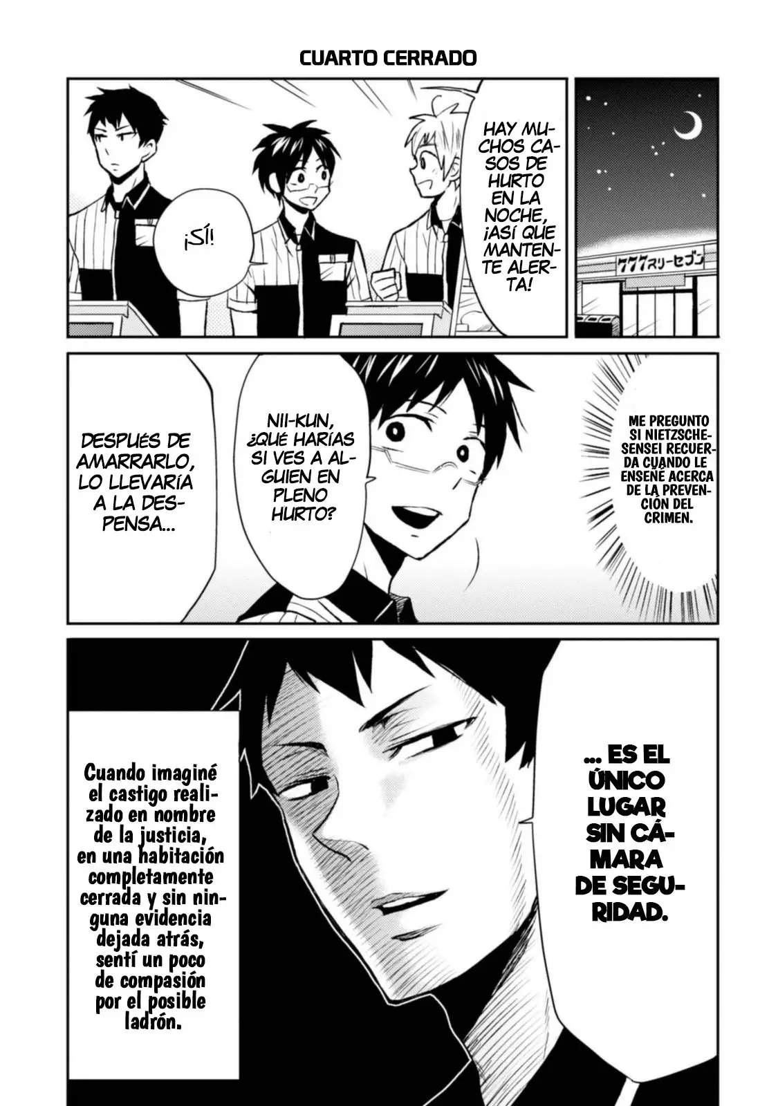 Nietzsche-sensei - Konbini ni- Satori Sedai no Shinjin ga Maiorita (2013) - Capítulo 7 - Página 15 - LectorTMOo