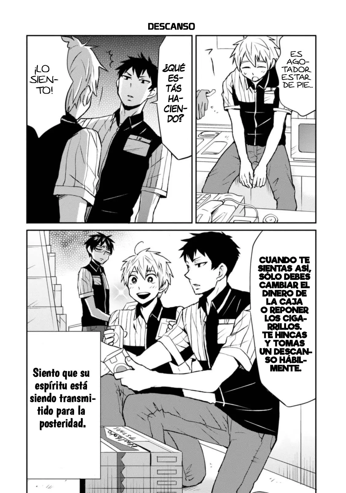 Nietzsche-sensei - Konbini ni- Satori Sedai no Shinjin ga Maiorita (2013) - Capítulo 7 - Página 22 - LectorTMOo