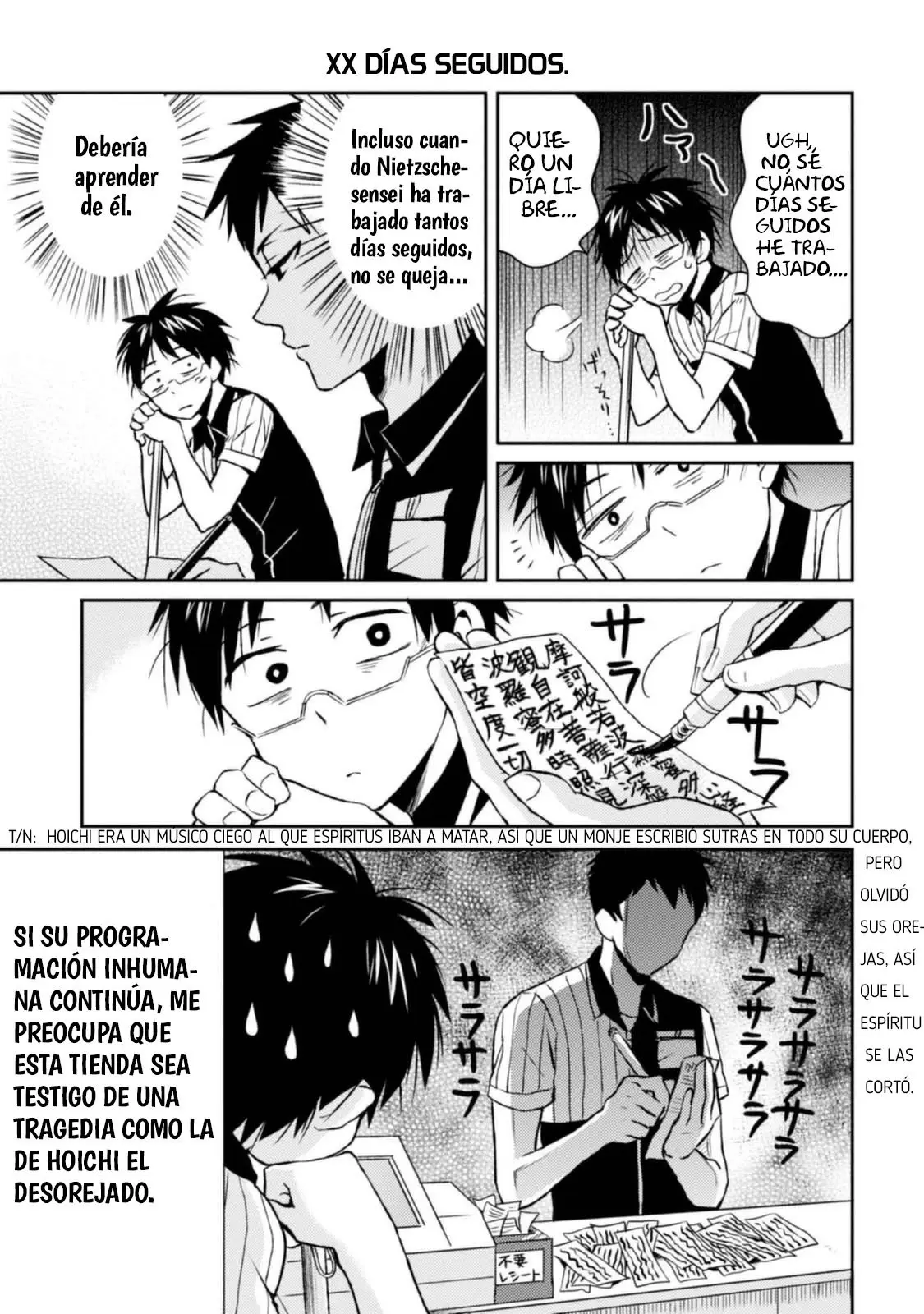 Nietzsche-sensei - Konbini ni- Satori Sedai no Shinjin ga Maiorita (2013) - Capítulo 8 - Página 11 - LectorTMOo