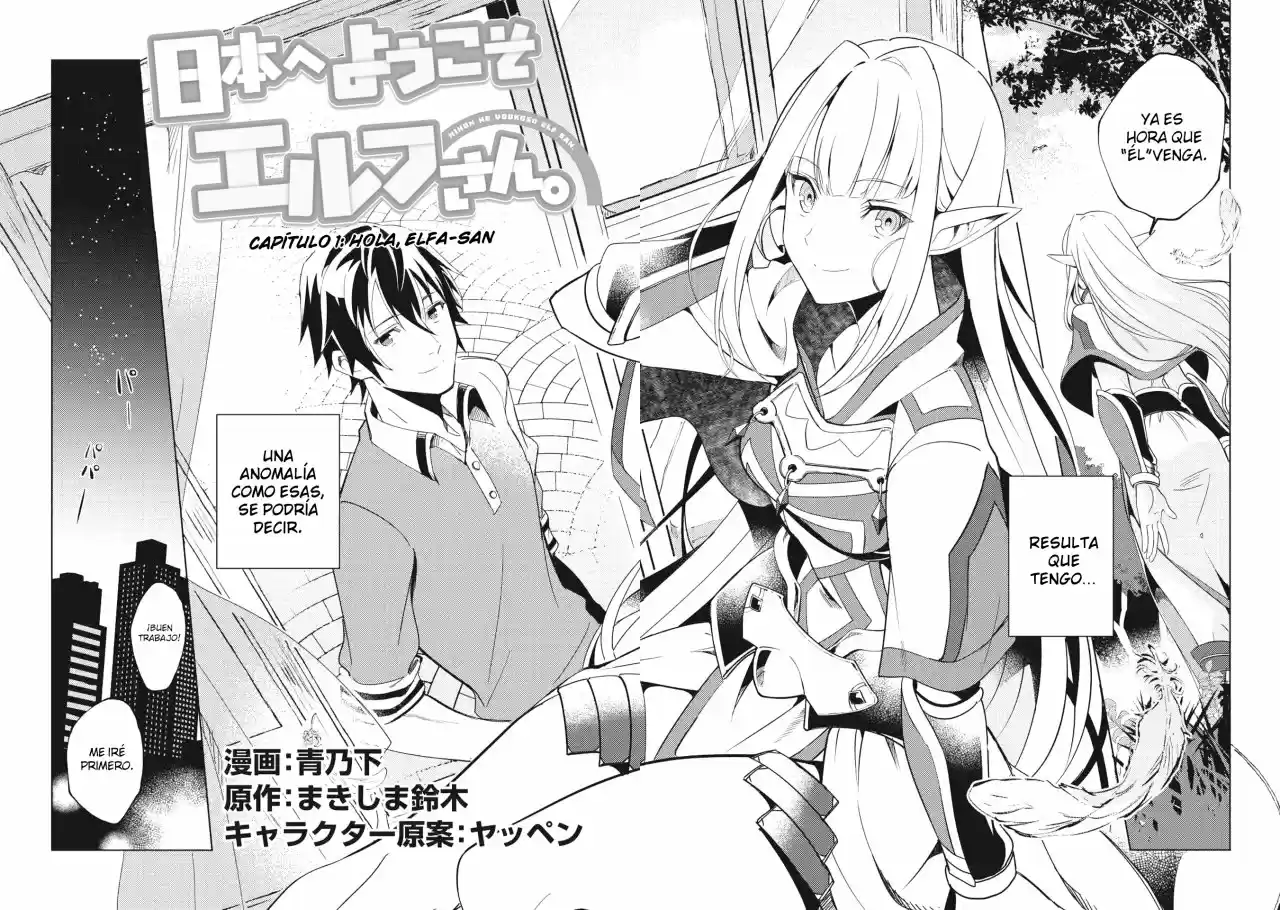Nihon e Youkoso Elf-san - Capítulo 1 - Página 4 - LectorTMOo