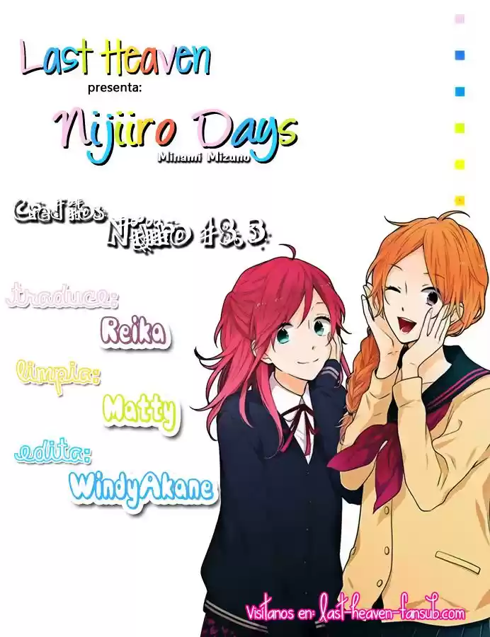 Nijiiro Days (2012) - Capítulo 18.3 - Página 1 - LectorTMOo