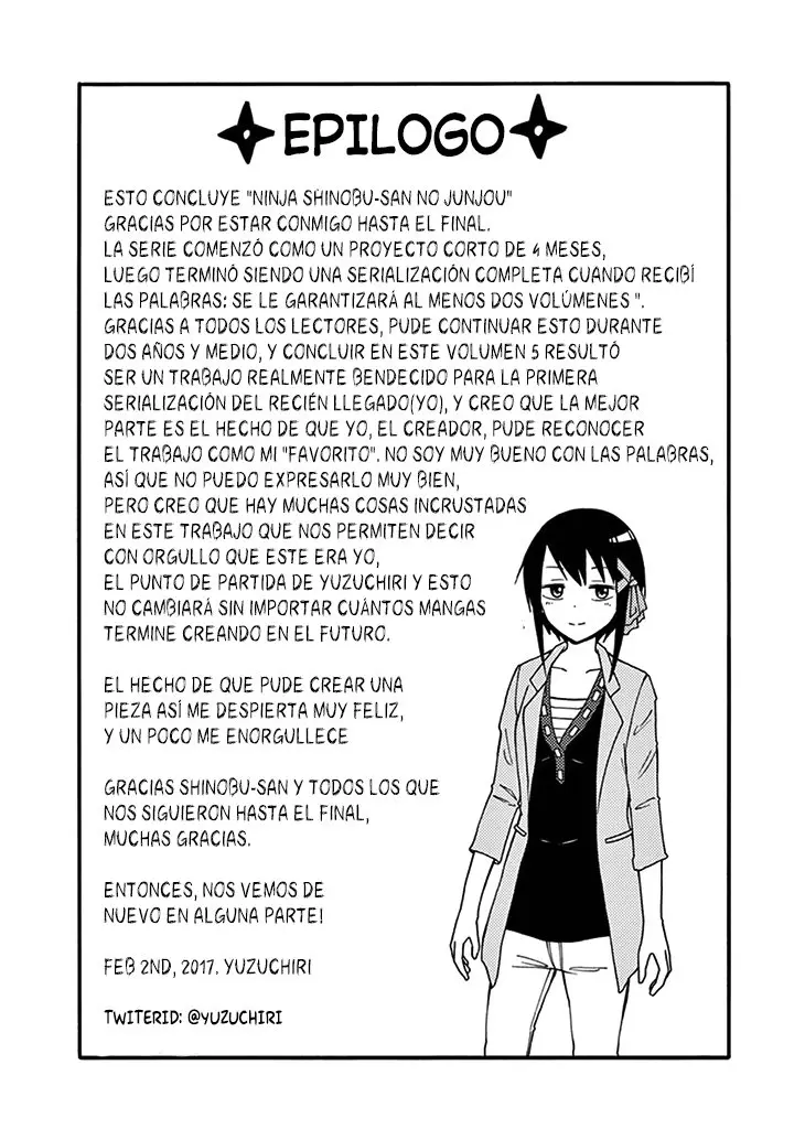 Ninja Shinobu-chan no Junjou (2014) - Capítulo 30 - Página 37 - LectorTMOo
