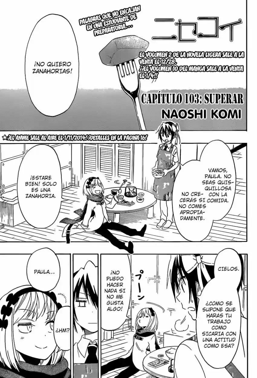 Nisekoi (2011) - Capítulo 103 - Página 4 - LectorTMOo