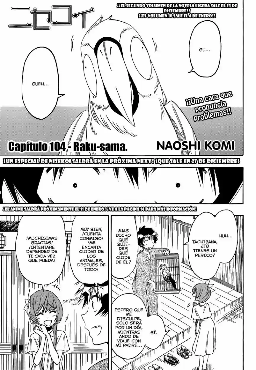 Nisekoi (2011) - Capítulo 104 - Página 2 - LectorTMOo