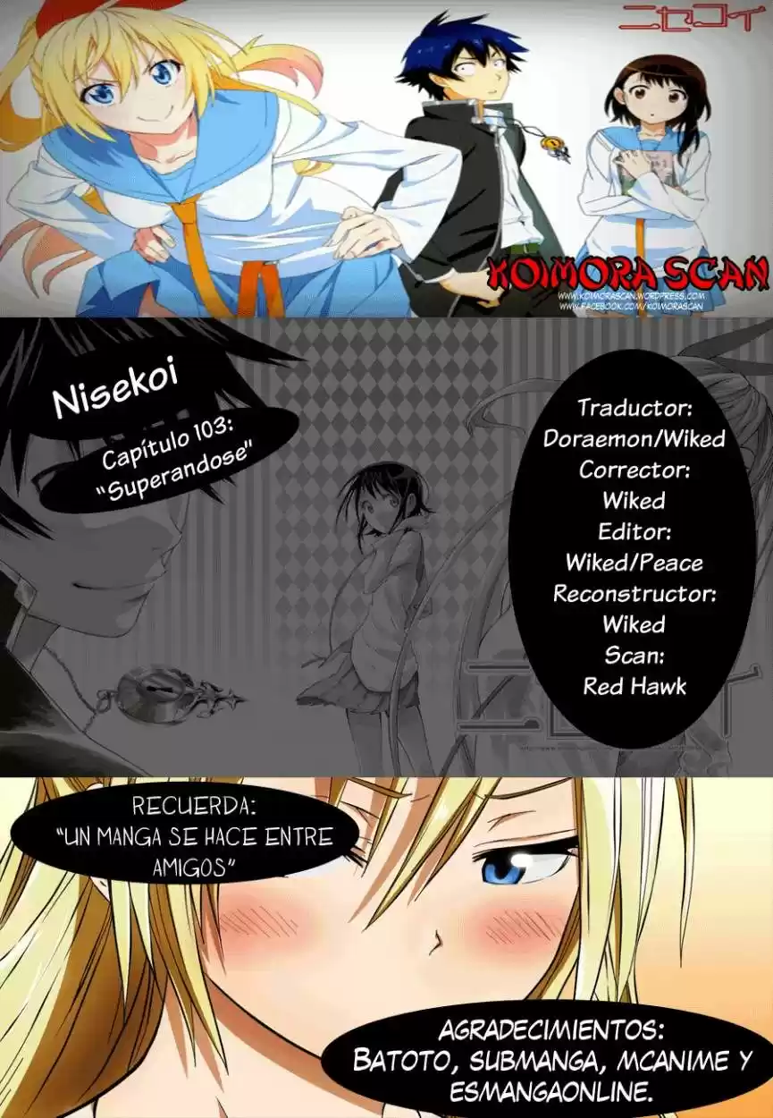 Nisekoi (2011) - Capítulo 104 - Página 21 - LectorTMOo