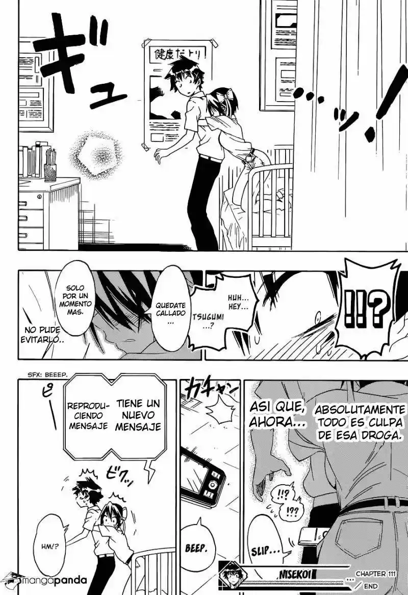 Nisekoi (2011) - Capítulo 111 - Página 19 - LectorTMOo