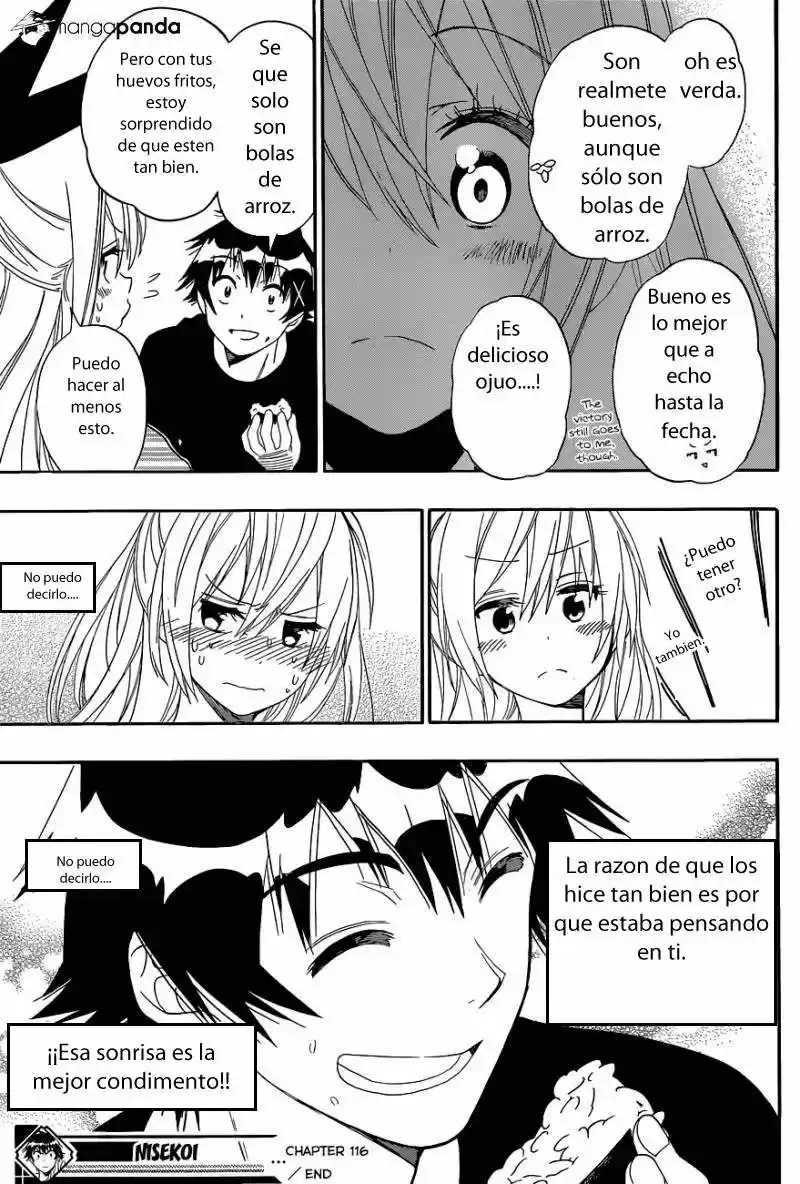 Nisekoi (2011) - Capítulo 116 - Página 14 - LectorTMOo