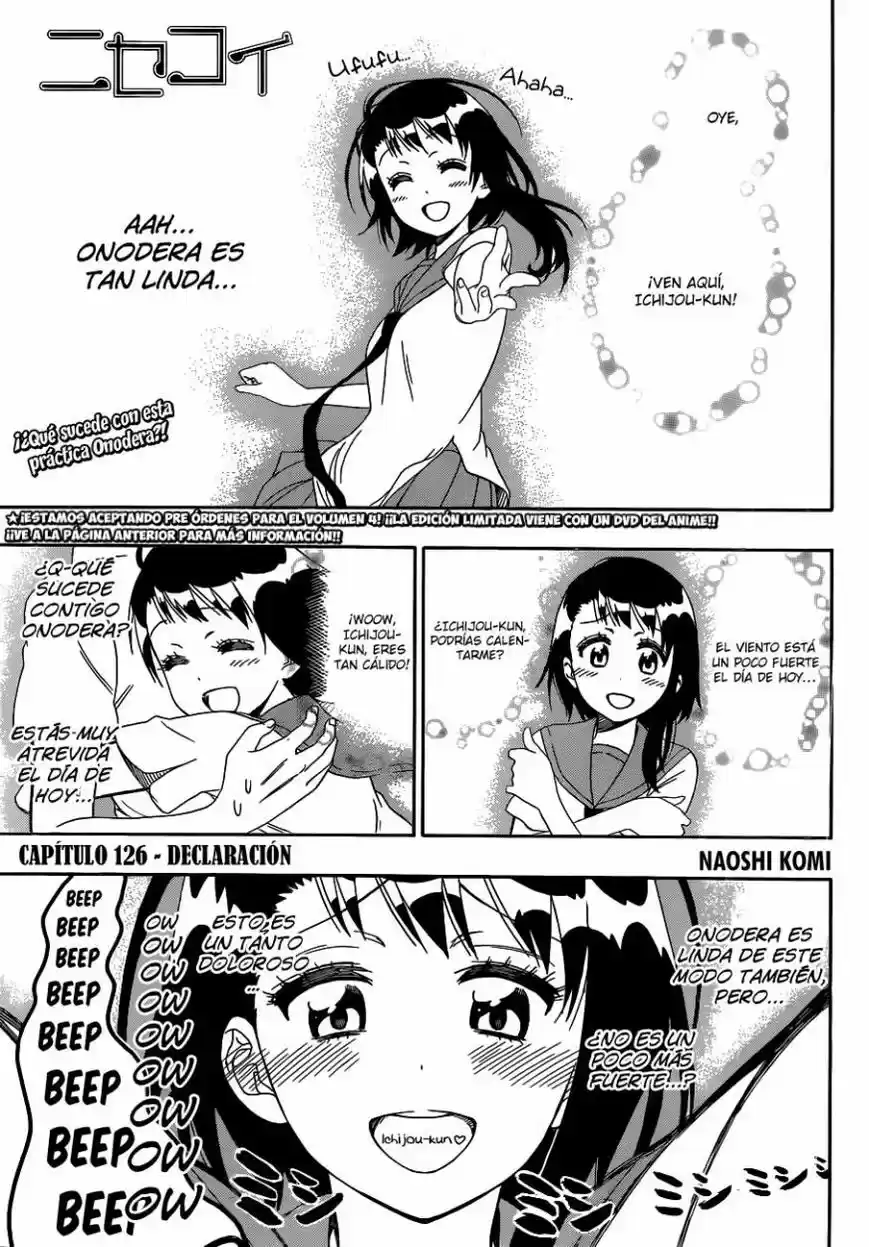 Nisekoi (2011) - Capítulo 126 - Página 4 - LectorTMOo